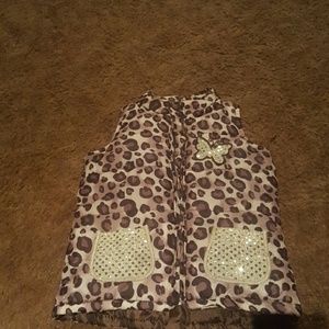 Little Girl Vest Coat